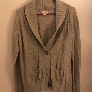 Mossimo gray cardigan